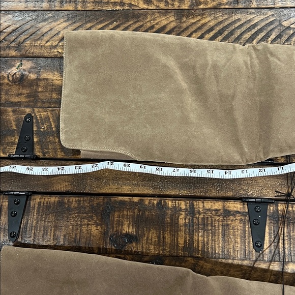 Universal Thread May over the knee scrunch Tan tall Heeled Boots - Picture 3 of 10